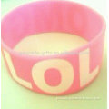 printing 1 inch silicone cheap customize bracelet Factory directly selling